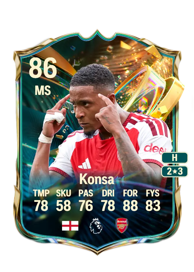 Ezri Konsa card