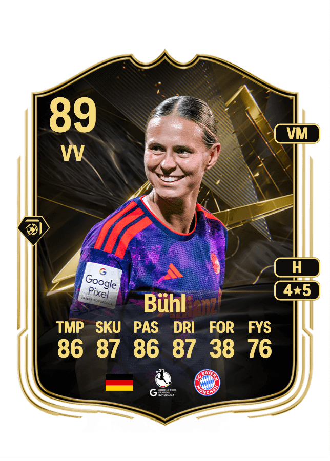 Klara Bühl card