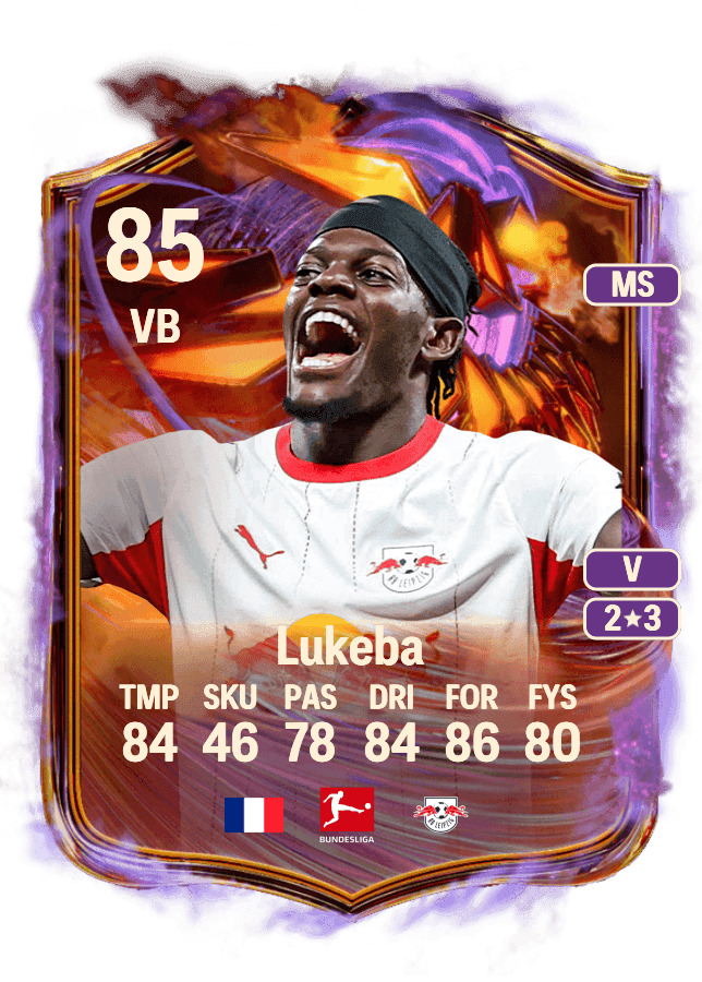 Castello Lukeba card