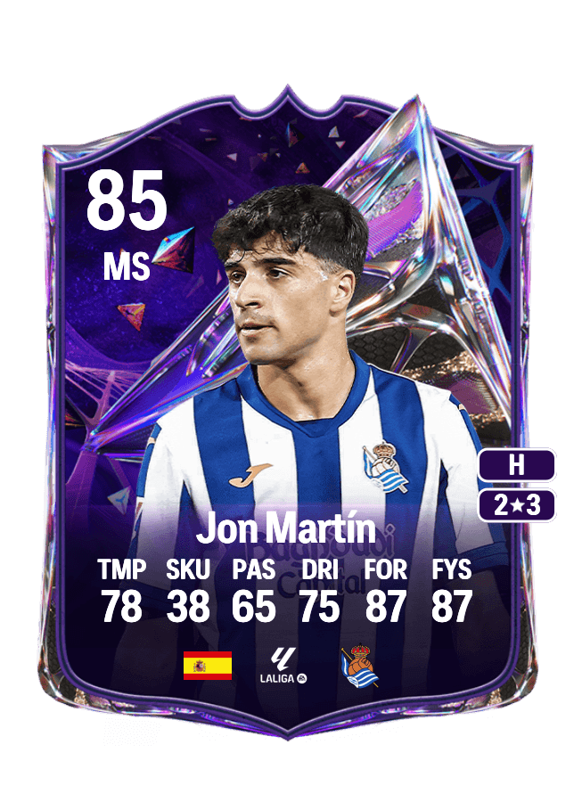 Jon Martín card