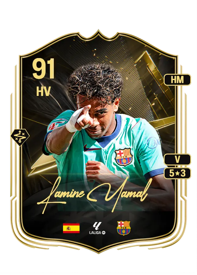 Lamine Yamal card