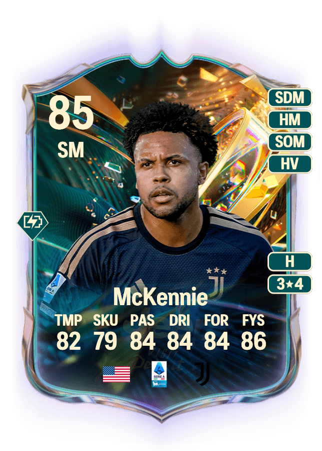 Weston McKennie card