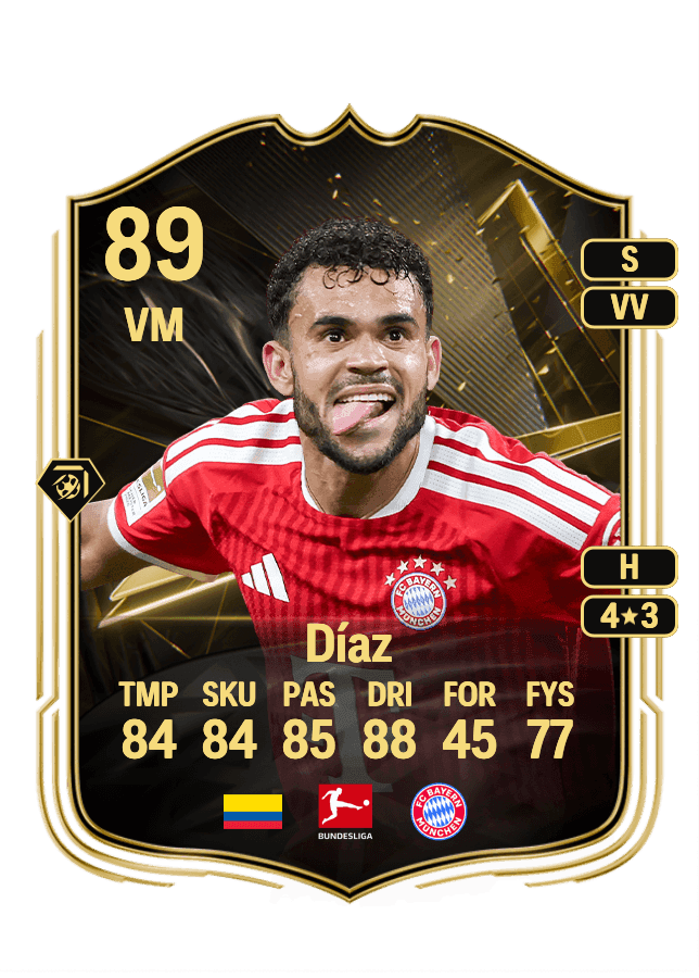 Luis Díaz card