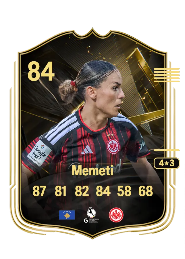 Erëleta Memeti card