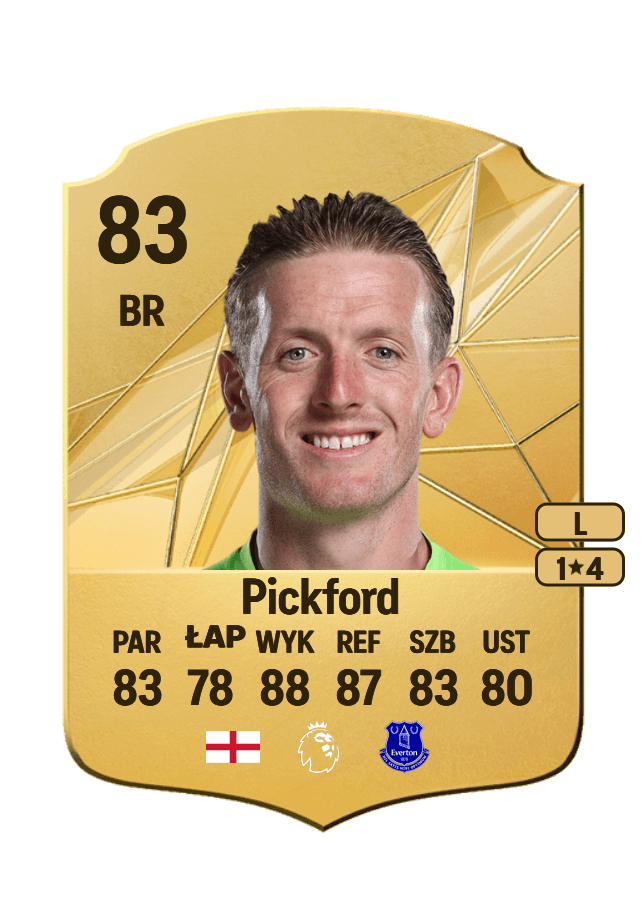 Jordan Pickford card