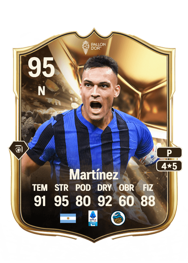 Lautaro Martínez card