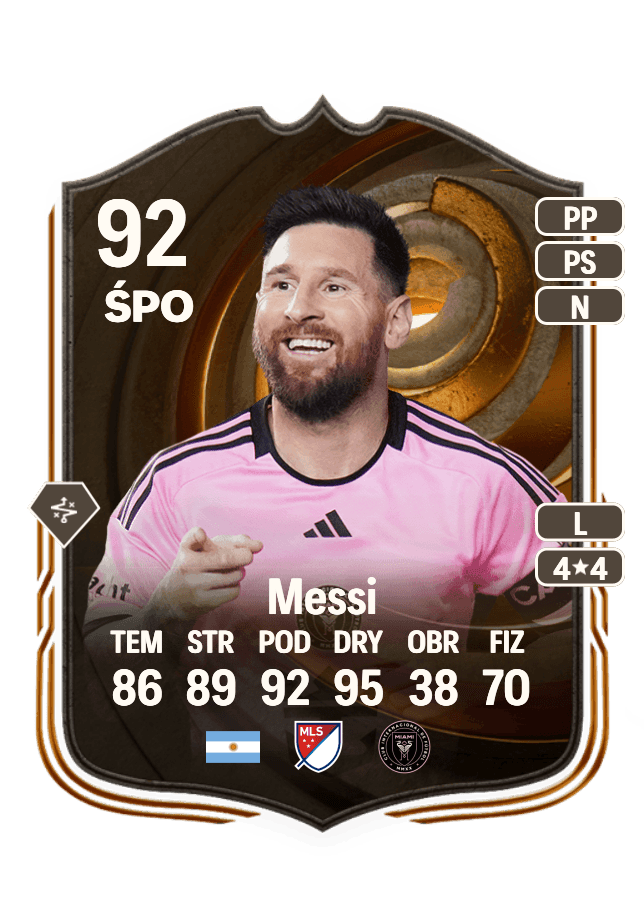 Lionel Messi card