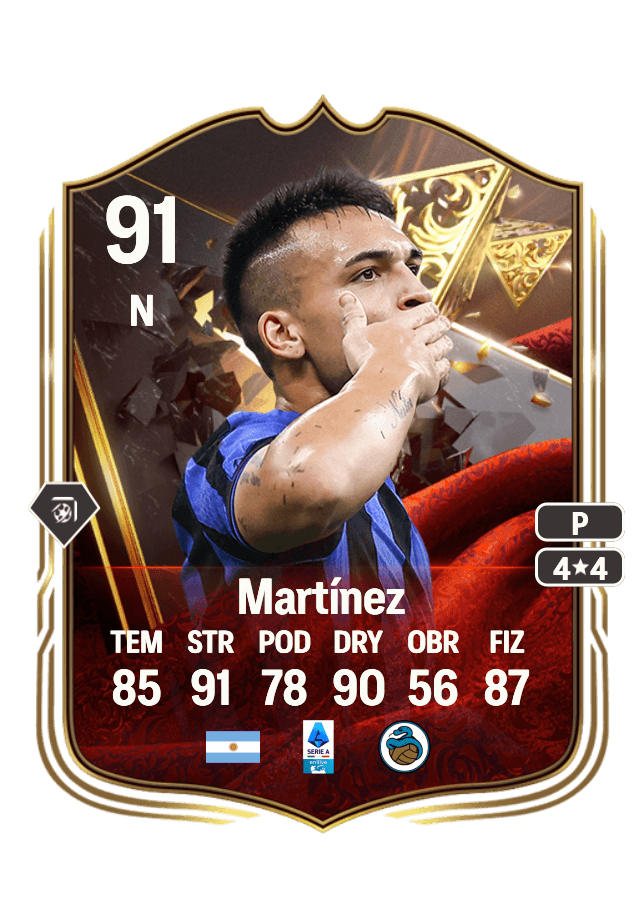 Lautaro Martínez card