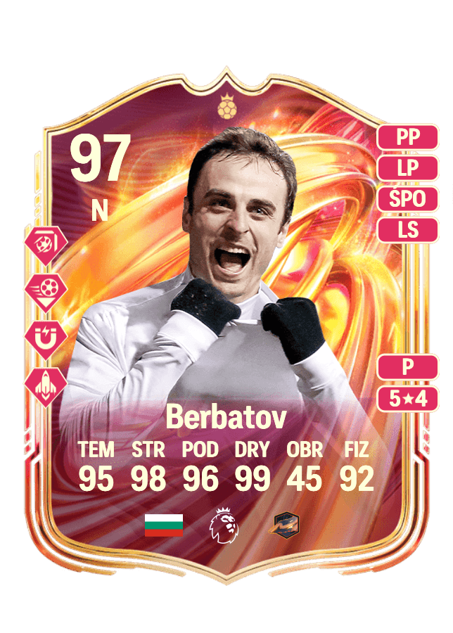 Dimitar Berbatov card