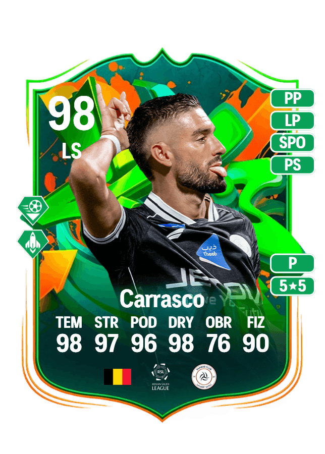 Yannick Carrasco card