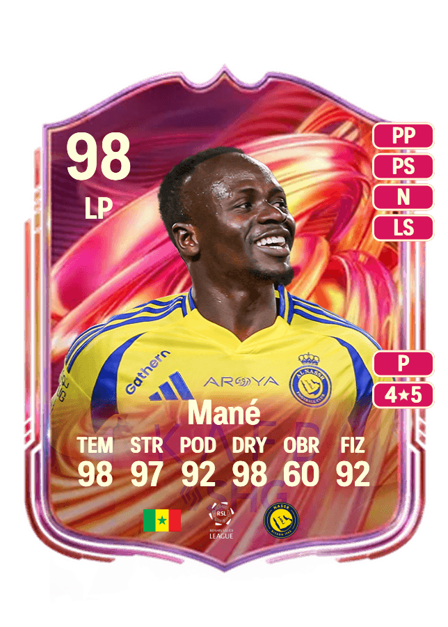 Sadio Mané card