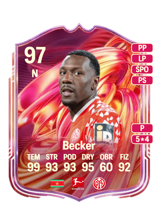 Sheraldo Becker card