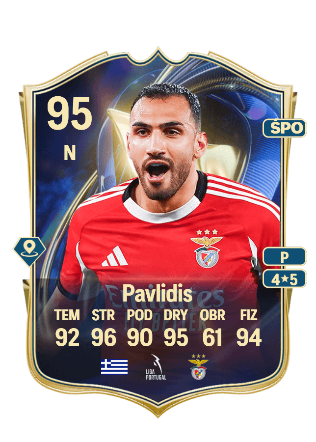 Vangelis Pavlidis card