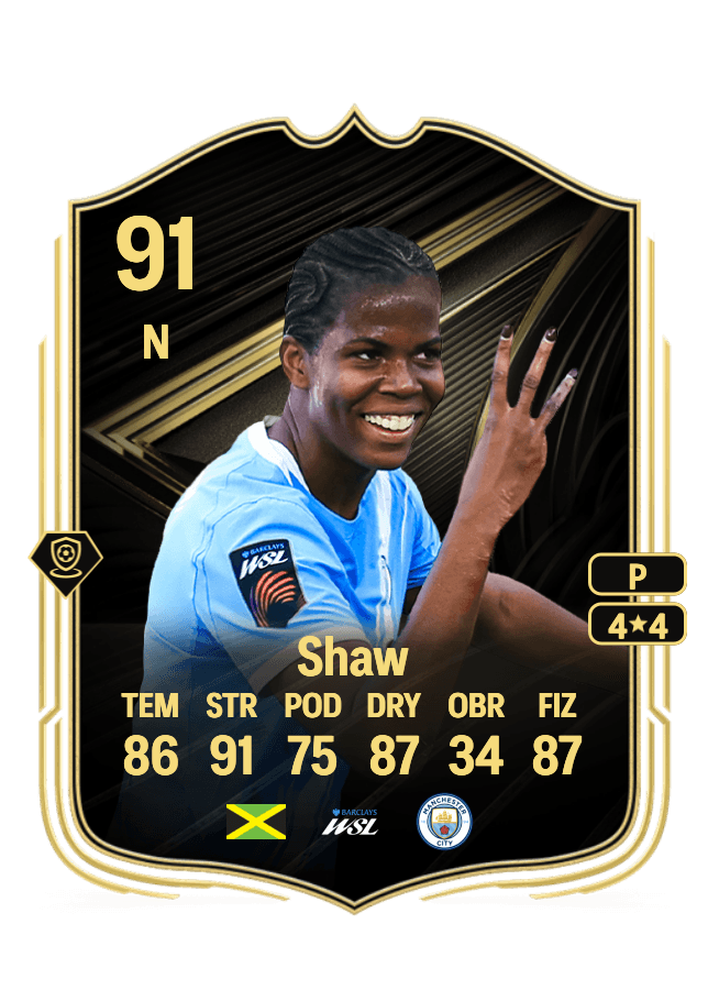 Khadija Shaw card