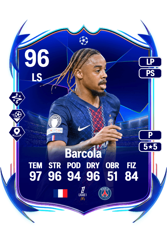 Bradley Barcola card