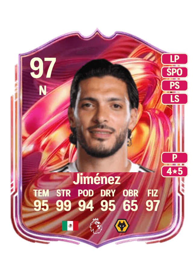 Raúl Jiménez card