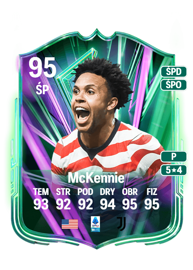 Weston McKennie card
