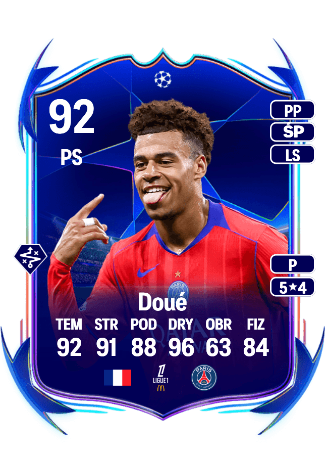 Désiré Doué card