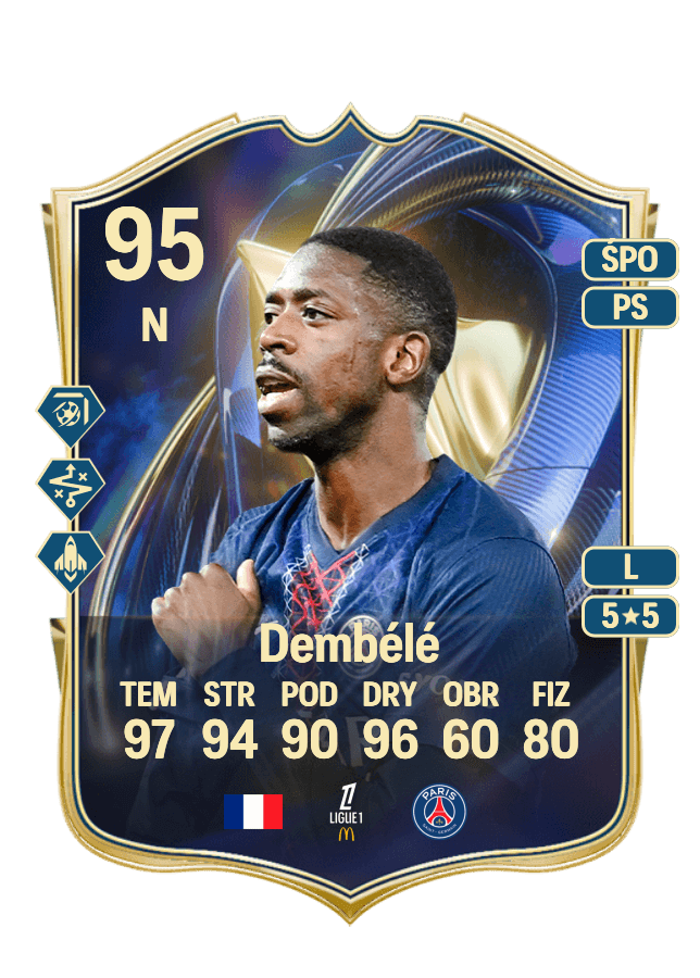 Ousmane Dembélé card