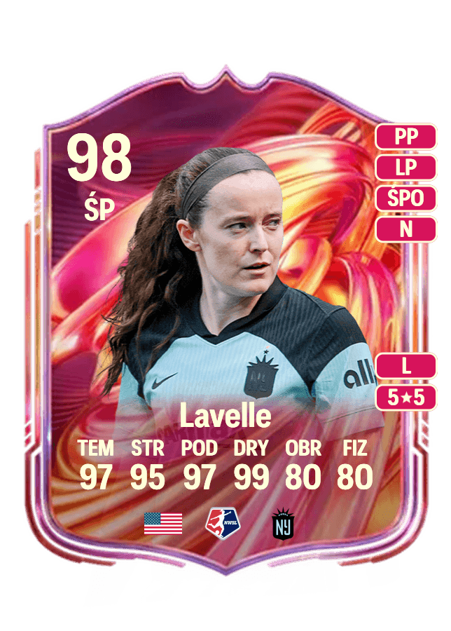 Rose Lavelle card