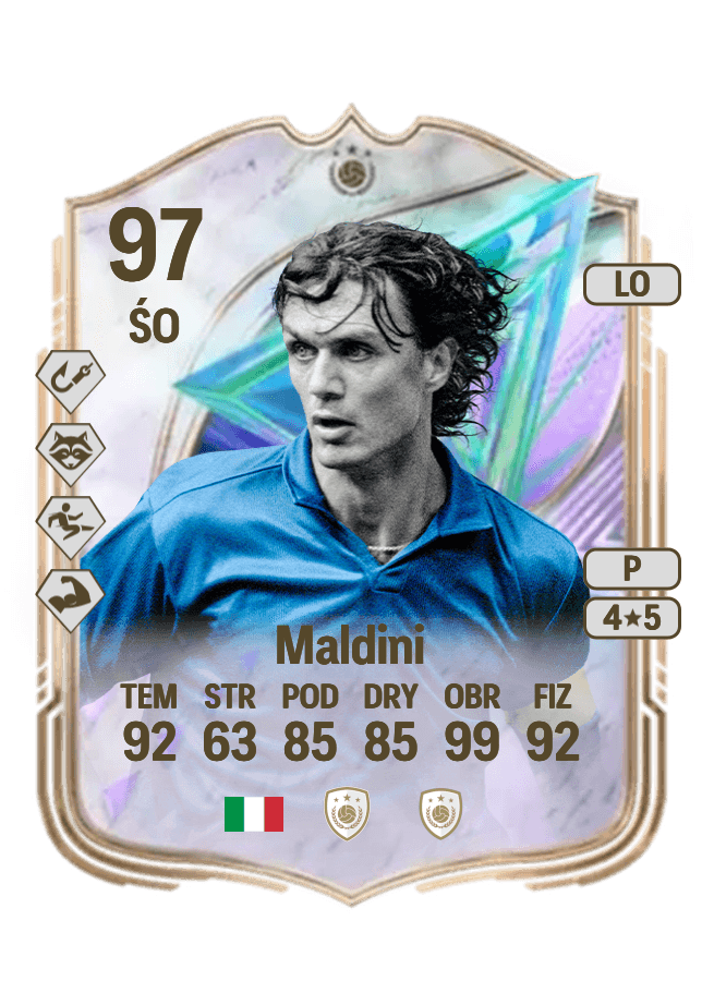 Paolo Maldini card