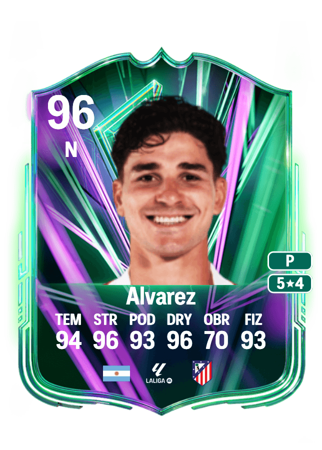 Julián Alvarez card