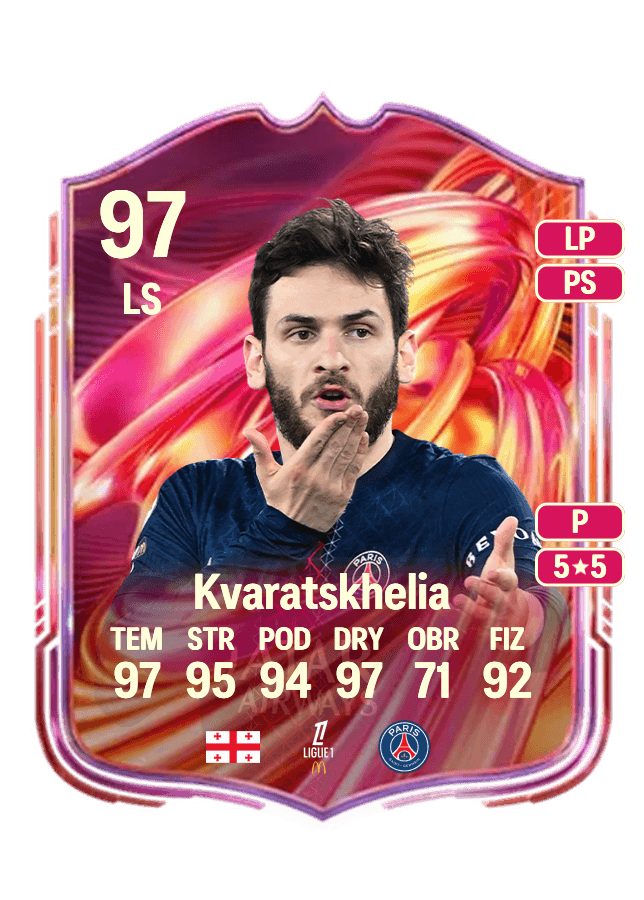 Khvicha Kvaratskhelia card