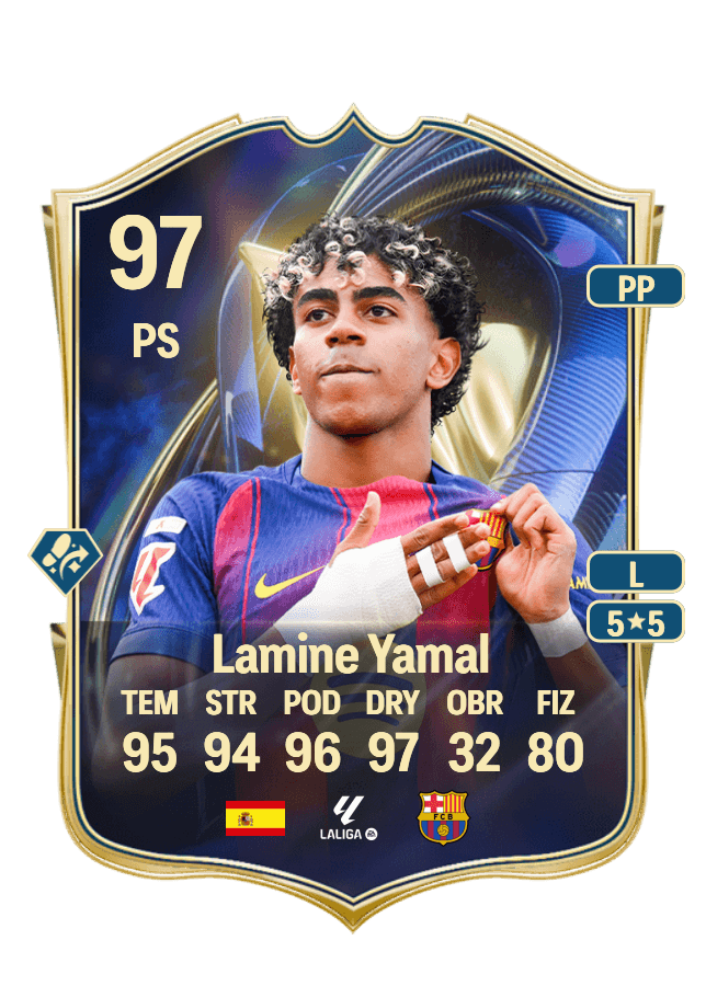 Lamine Yamal card