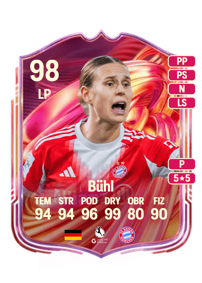 Klara Bühl card