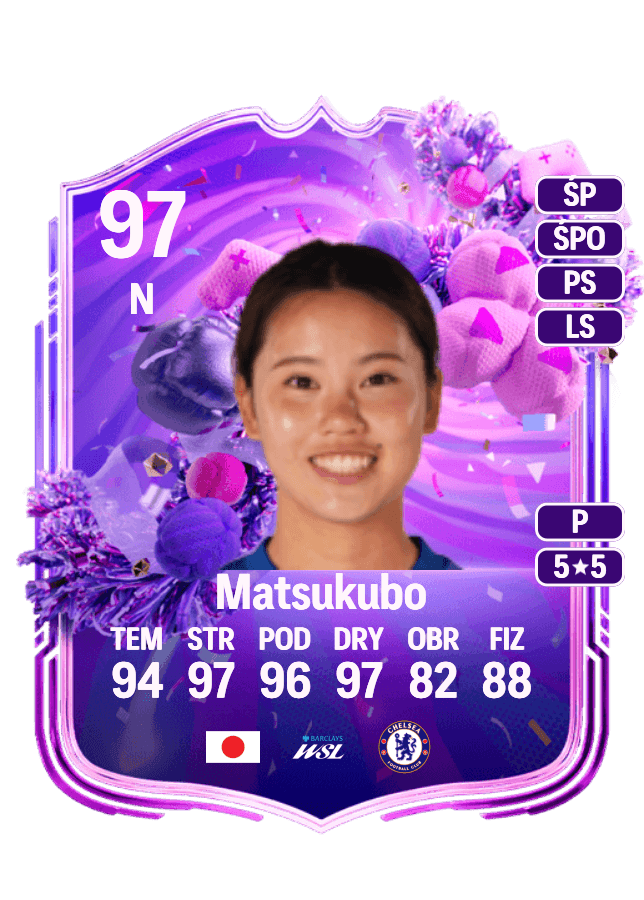 Manaka Matsukubo card