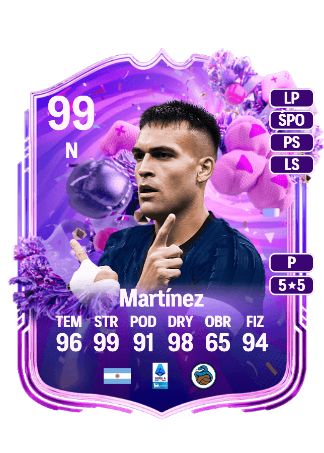 Lautaro Martínez card
