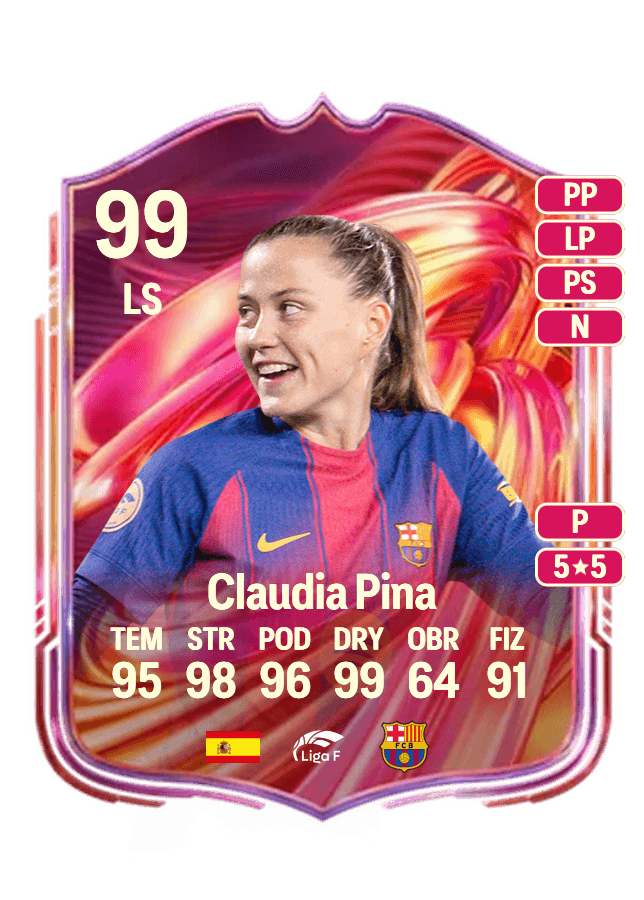 Claudia Pina card