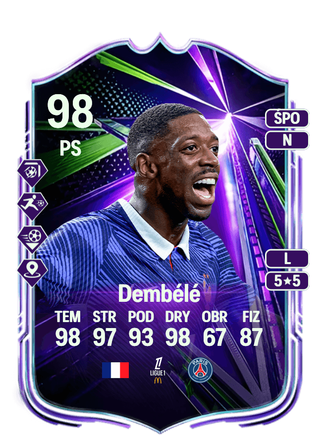 Ousmane Dembélé card