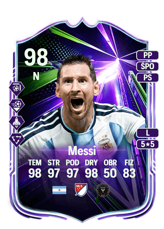 Lionel Messi card