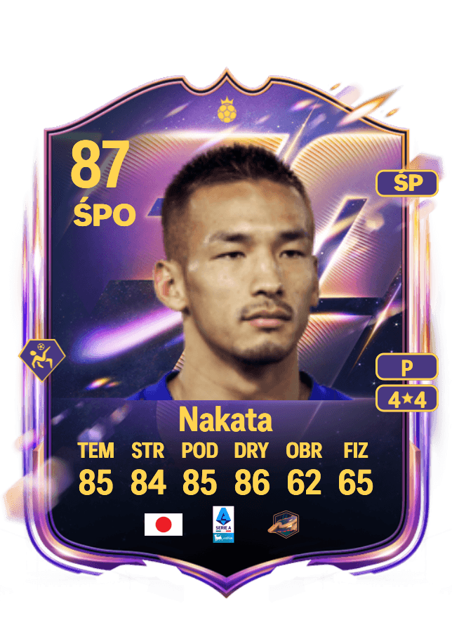 Hidetoshi Nakata card