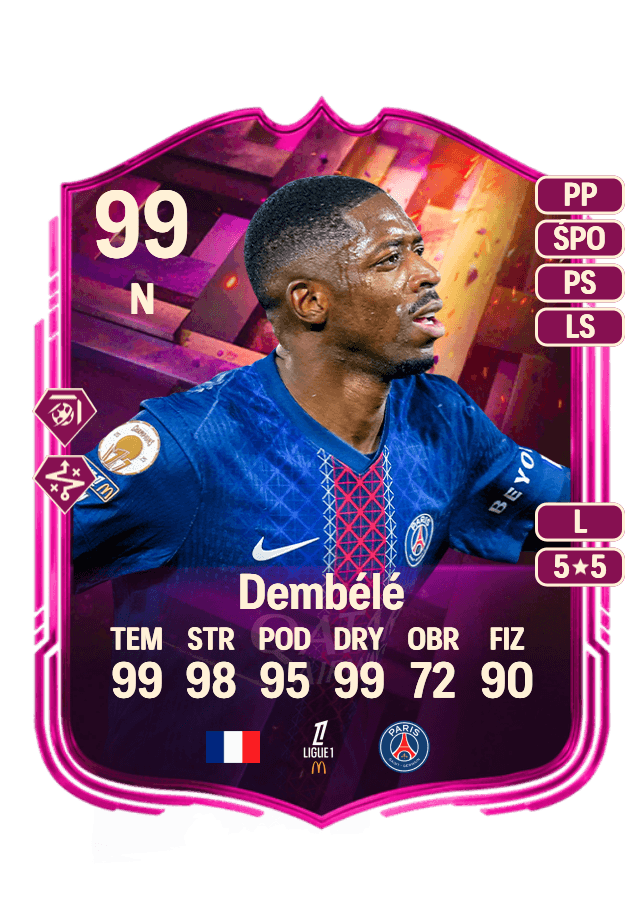 Ousmane Dembélé card