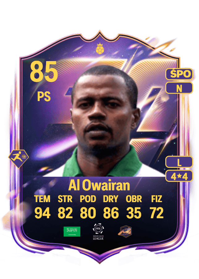 Saeed Al Owairan card