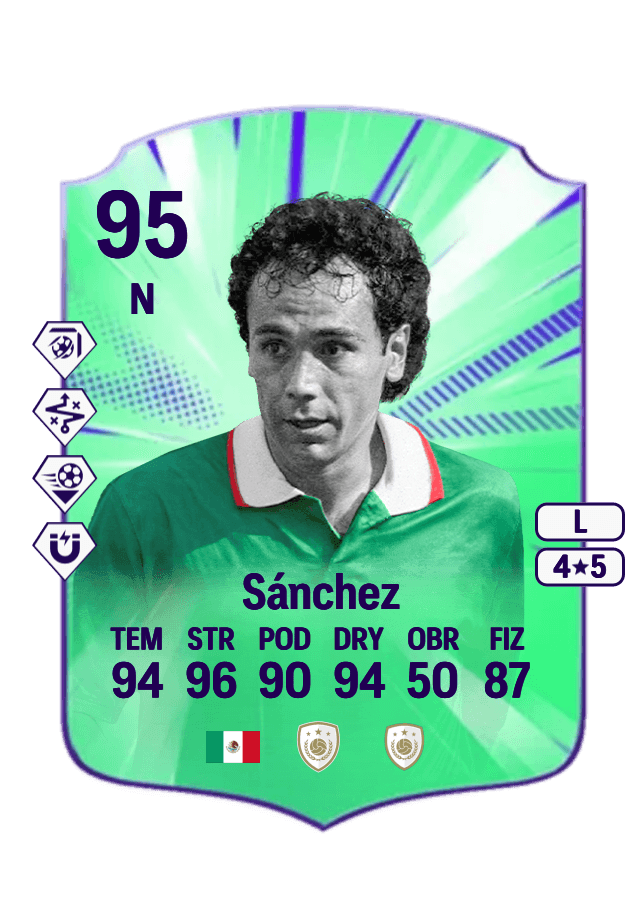 Hugo Sánchez card