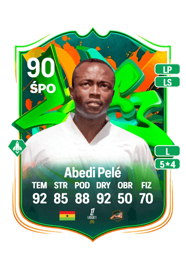Abedi Pelé card