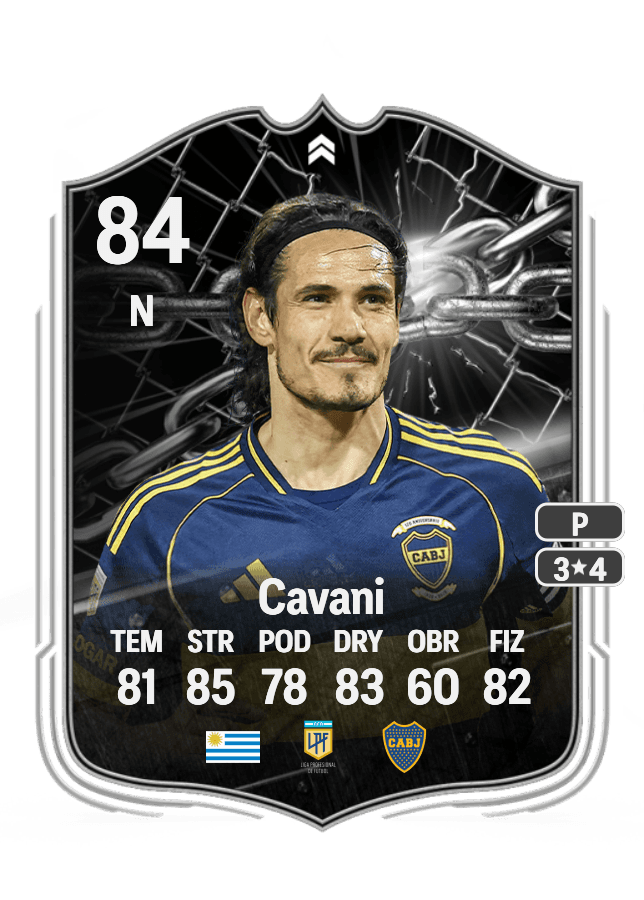 Edinson Cavani card