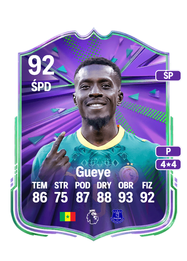 Idrissa Gueye card