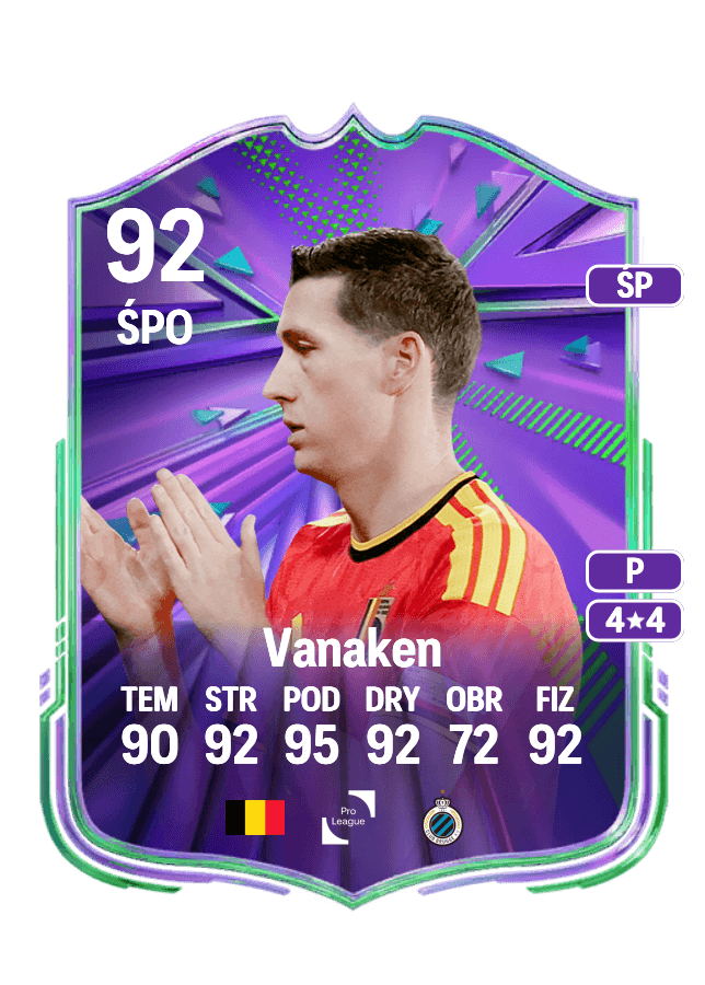 Hans Vanaken card