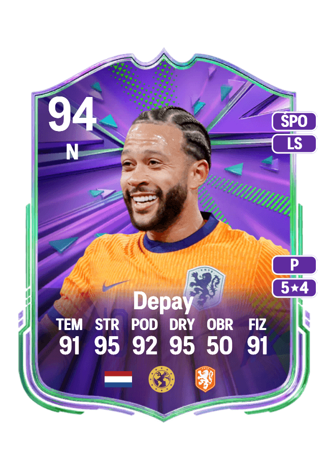 Memphis Depay card