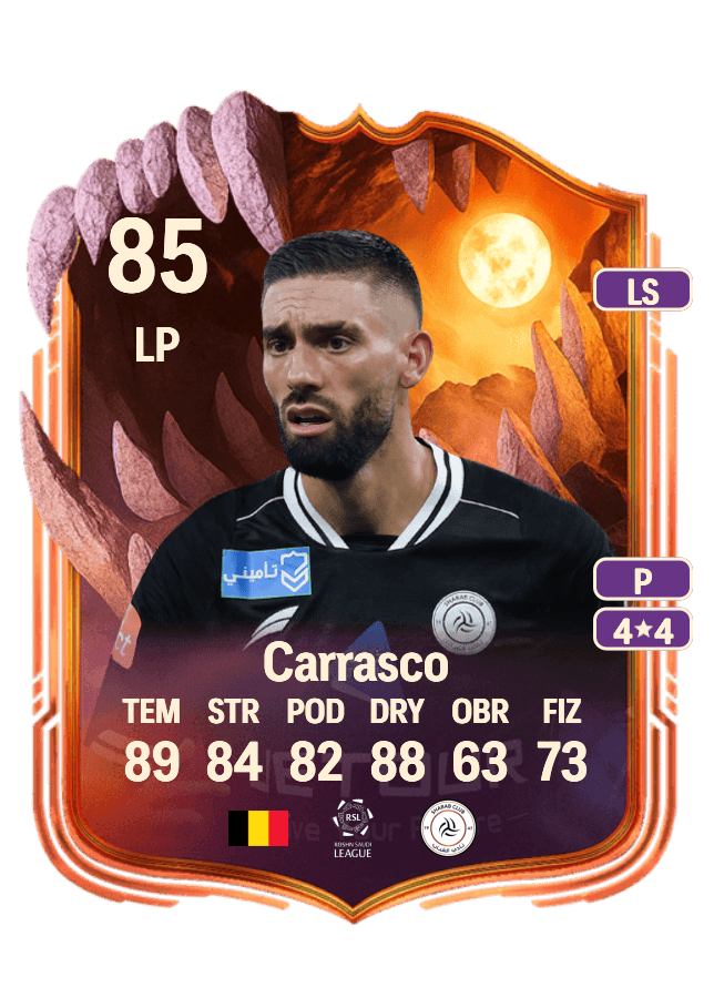 Yannick Carrasco card