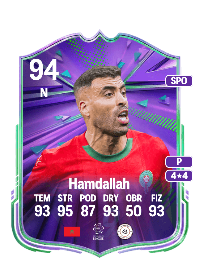 Abderrazak Hamdallah card