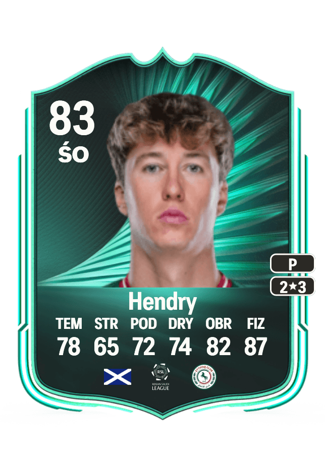 Jack Hendry card
