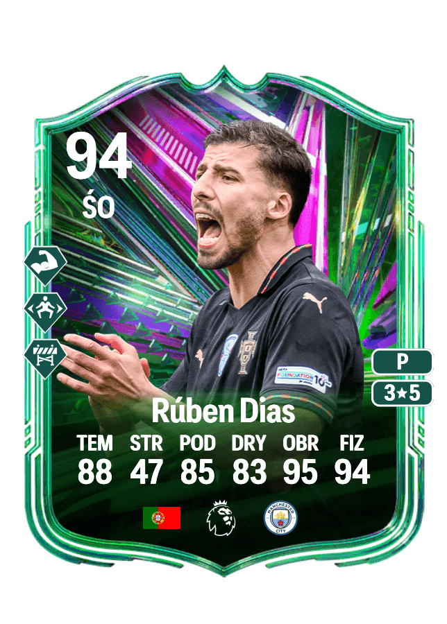Rúben Dias card