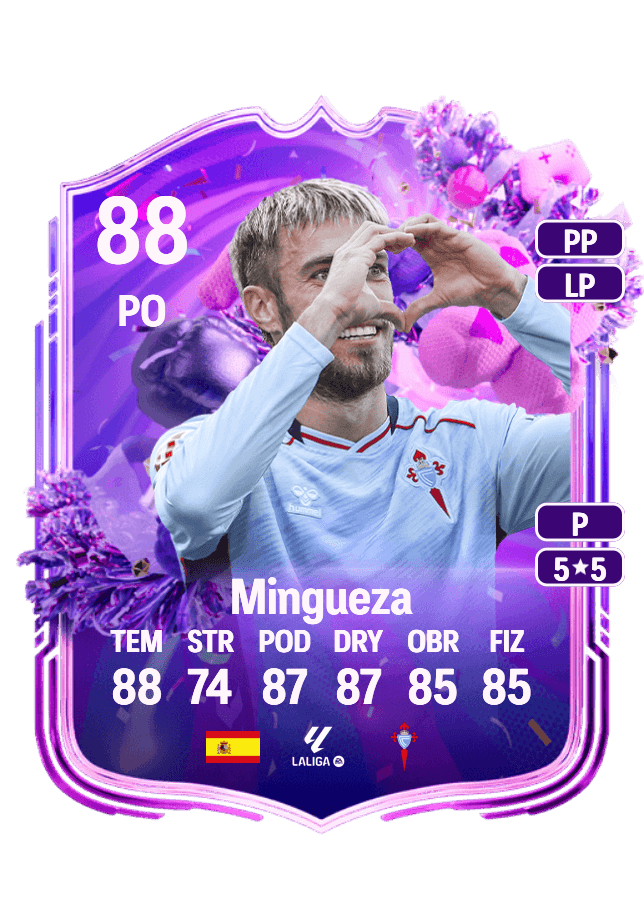 Mingueza card