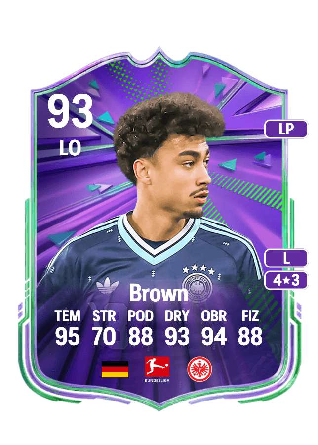 Nathaniel Brown card