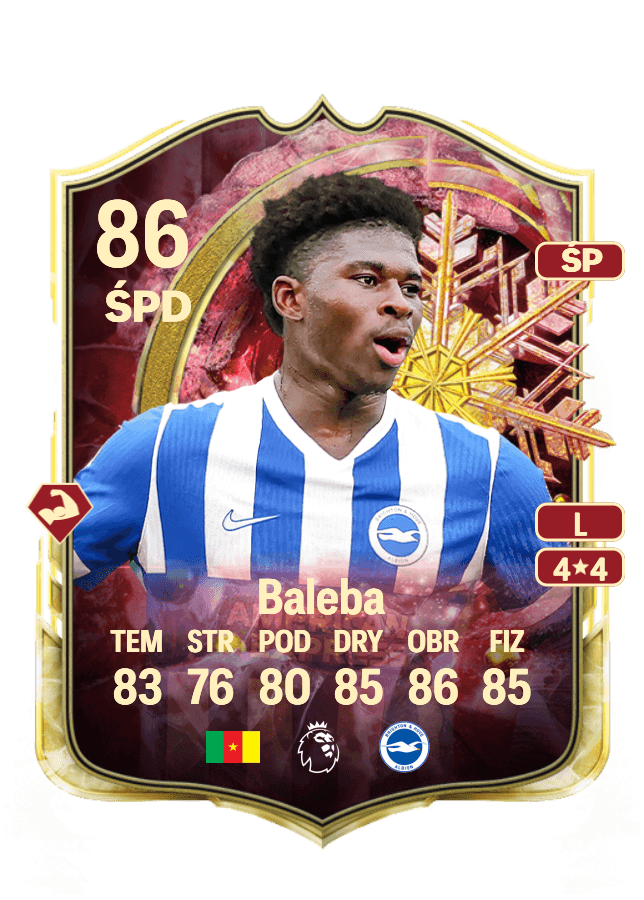 Carlos Baleba card